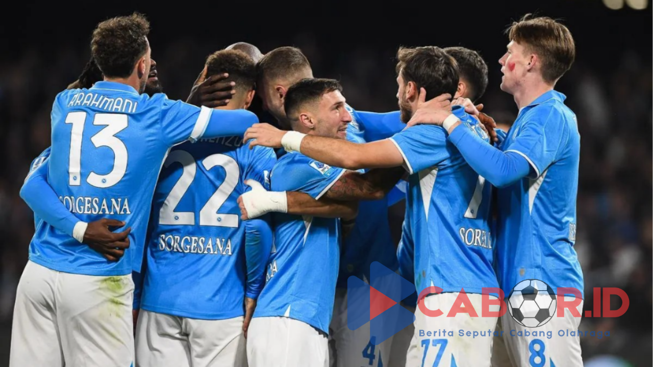 Hasil dan klasemen Liga Italia: Napoli Rebut Kembali Puncak Klasemen