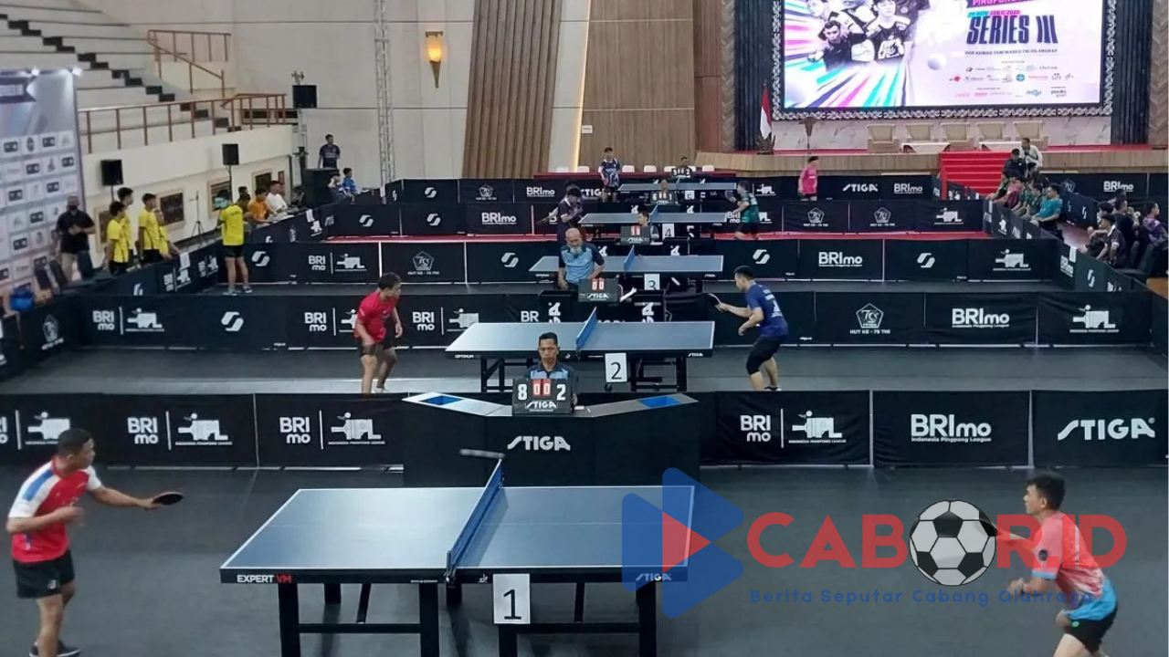 Sebanyak 25 Klub Tenis Meja Akan Bersaing Pada BRImo IPL 2024 Serie Tiga