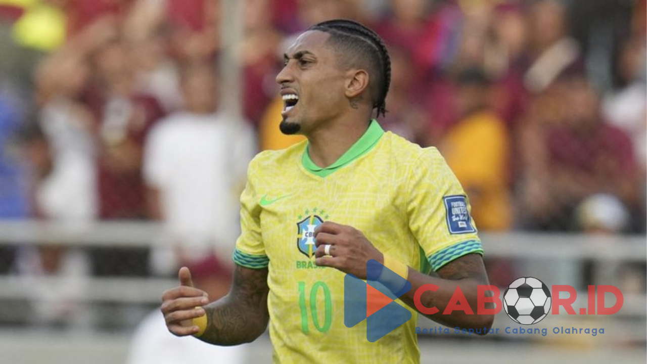 Venezuela Vs Brasil: Raphinha Kecewa Gagal Menang