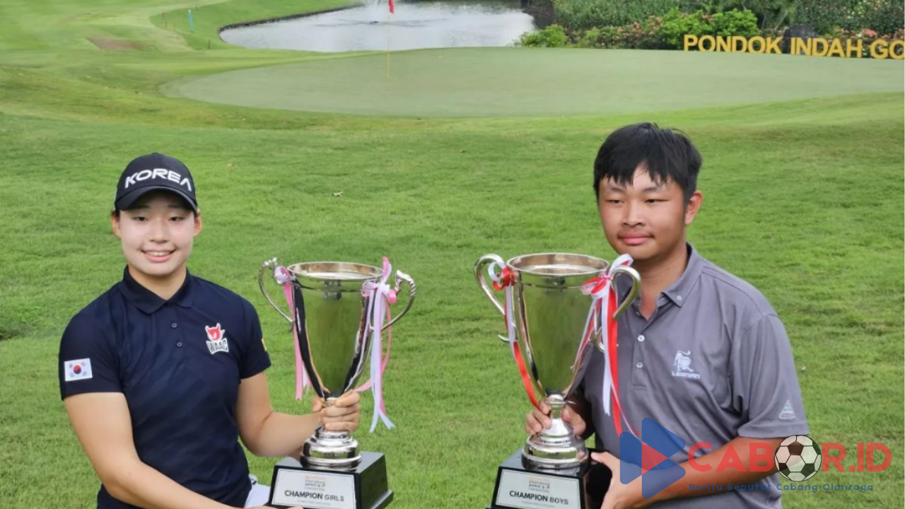 Kenneth Henson Sukses Jadi Kampiun Kejuaraan Golf Junior Pondok Indah Divisi Boys