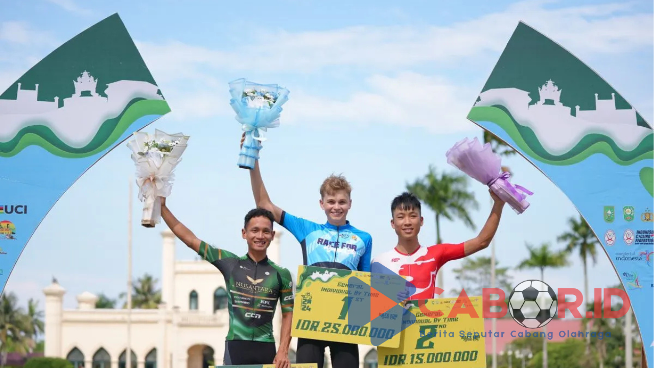 Pebalap Sepeda Selandia Baru dan Indonesia Jadi Juara Umum Tour de Siak