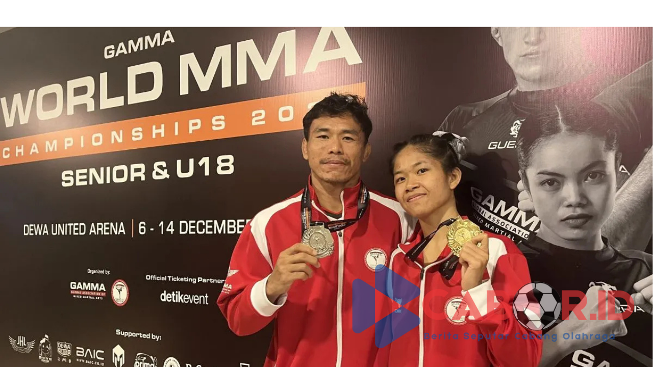 Raih Juara Dunia MMA, Bayu Peni Persembahkan Medali Emas Untuk Sang Buah Hati