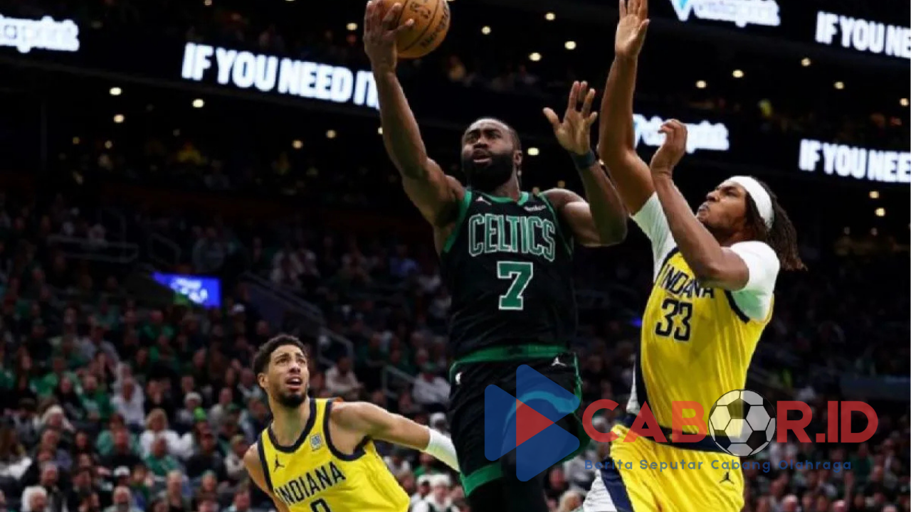 Celtics Kalahkan Pacers 142-105 dengan 44 Poin dari Jaylen Brown