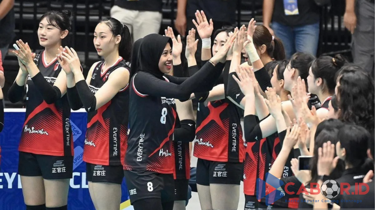 Megawati Peringkat Tiga Top Scorer Liga Voli Korea