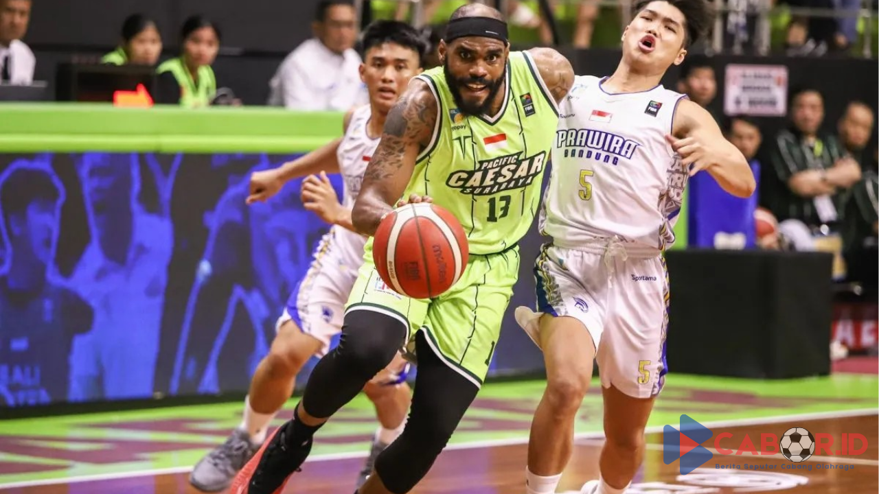 Hasil IBL 2025: Prawira Bandung Menang Dramatis atas Pacific Caesar Surabaya