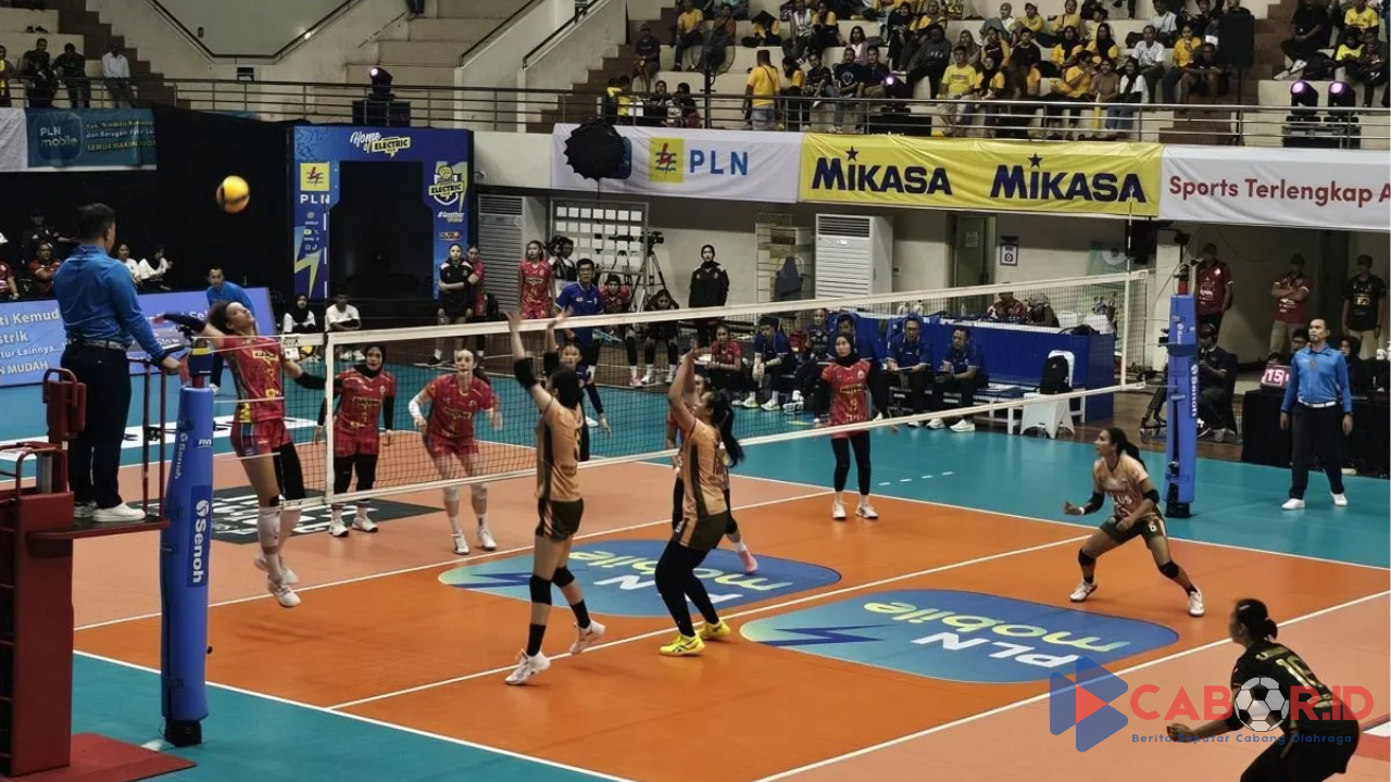Jakarta Electric PLN Taklukkan Perlawanan Gresik Petrokimia 3-0