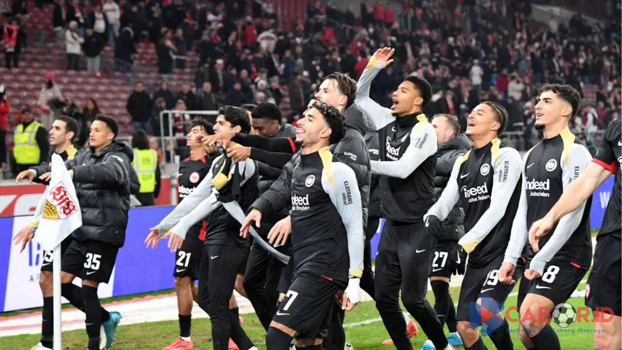 Frankfurt Tundukkan Tamunya Dortmund 2-0