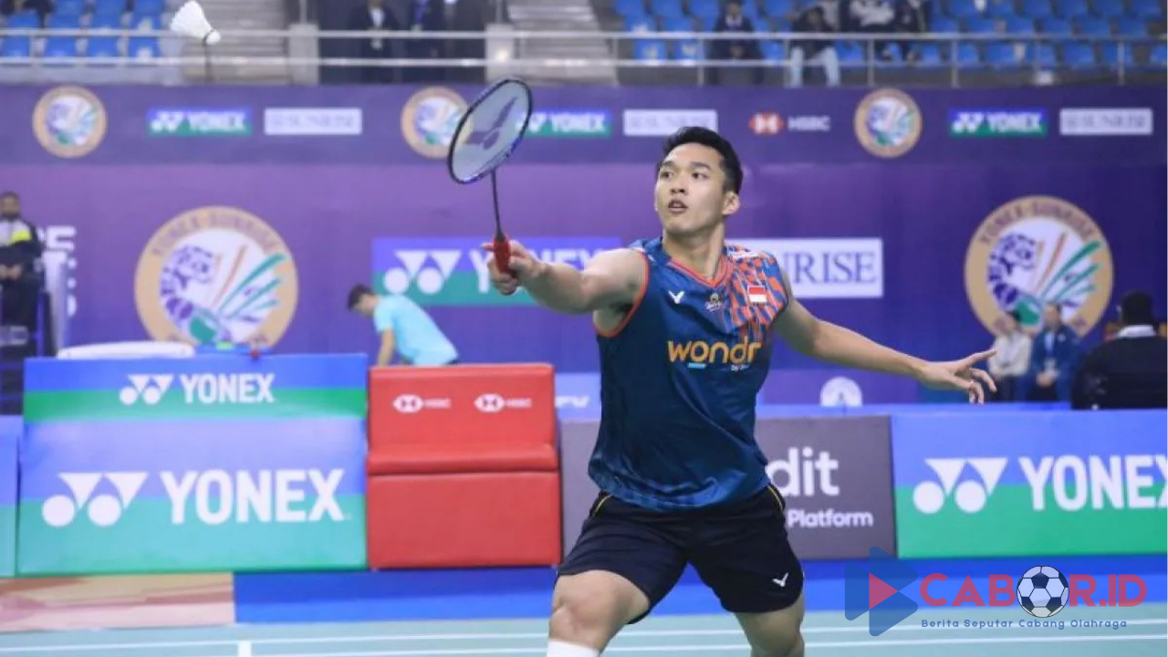 Jonatan Christie Terhenti di Babak Semifinal India Open 2025