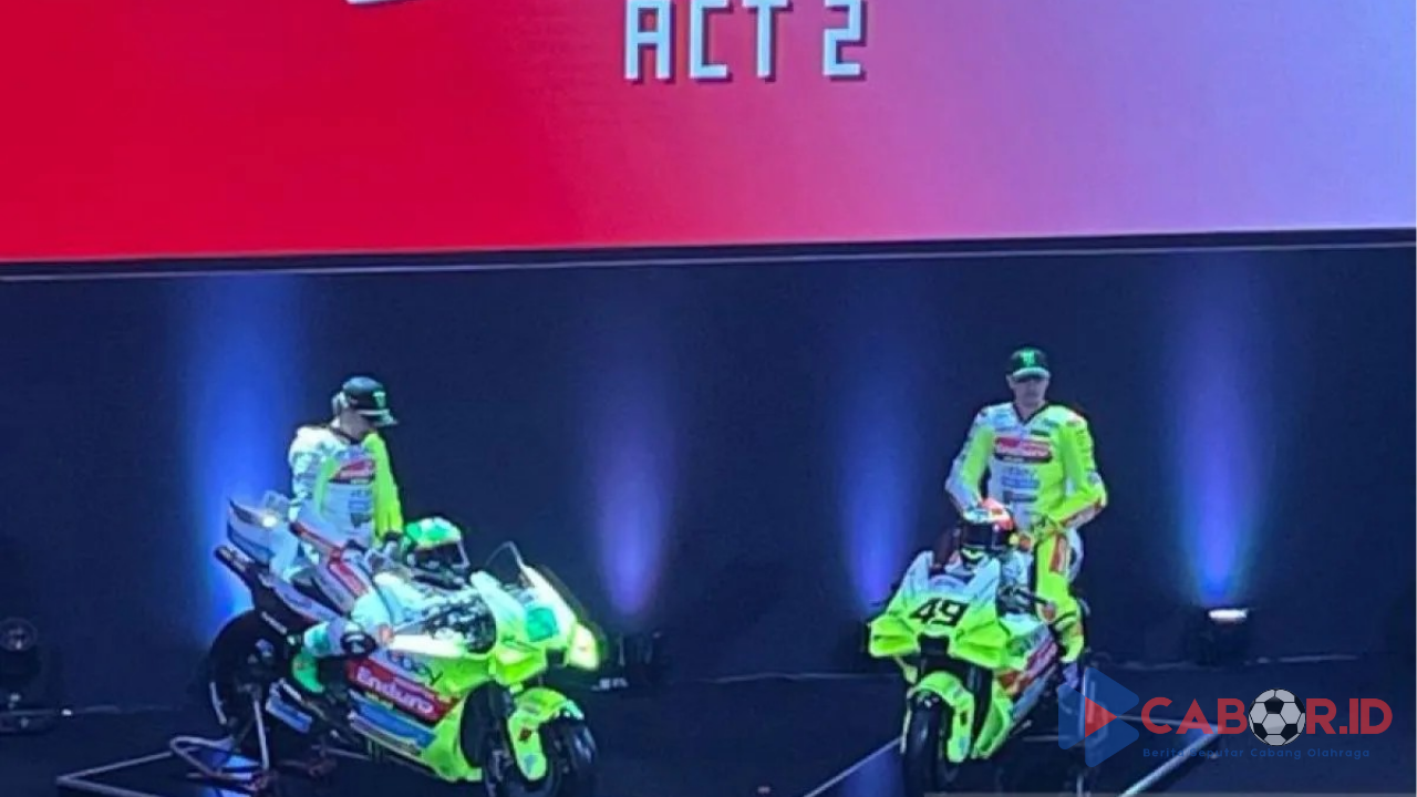 Pertamina Enduro VR46 Racing Team luncurkan livery MotoGP Musim 2025