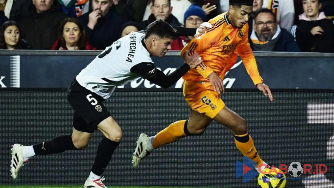 Liga Spanyol: Real Madrid Menang 2-1 Atas Valencia