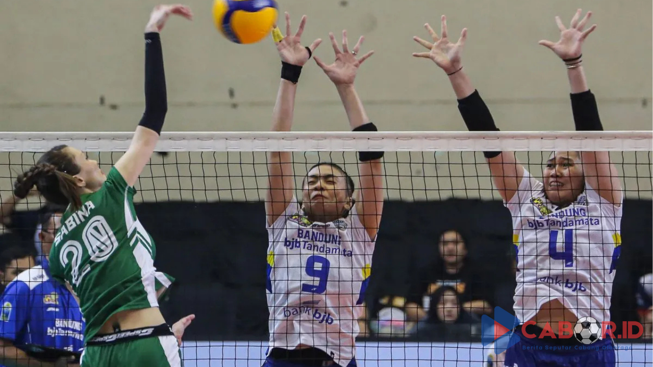 Bandung bjb Petik Menang Perdana Usai Kalahkan Yogya Falcons di Proliga 2025
