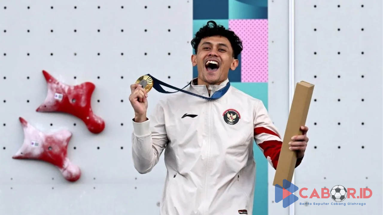 Veddriq Leonardo Masuk Nominasi Penghargaan “The World Games Athlete of the Year 2024”