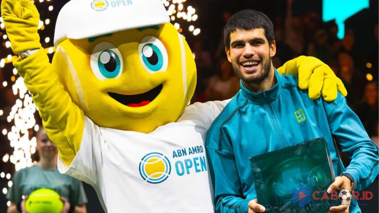 Alcaraz Berhasil Kalahkan De Minaur di Rotterdam Untuk Raih Gelar Pertama 2025