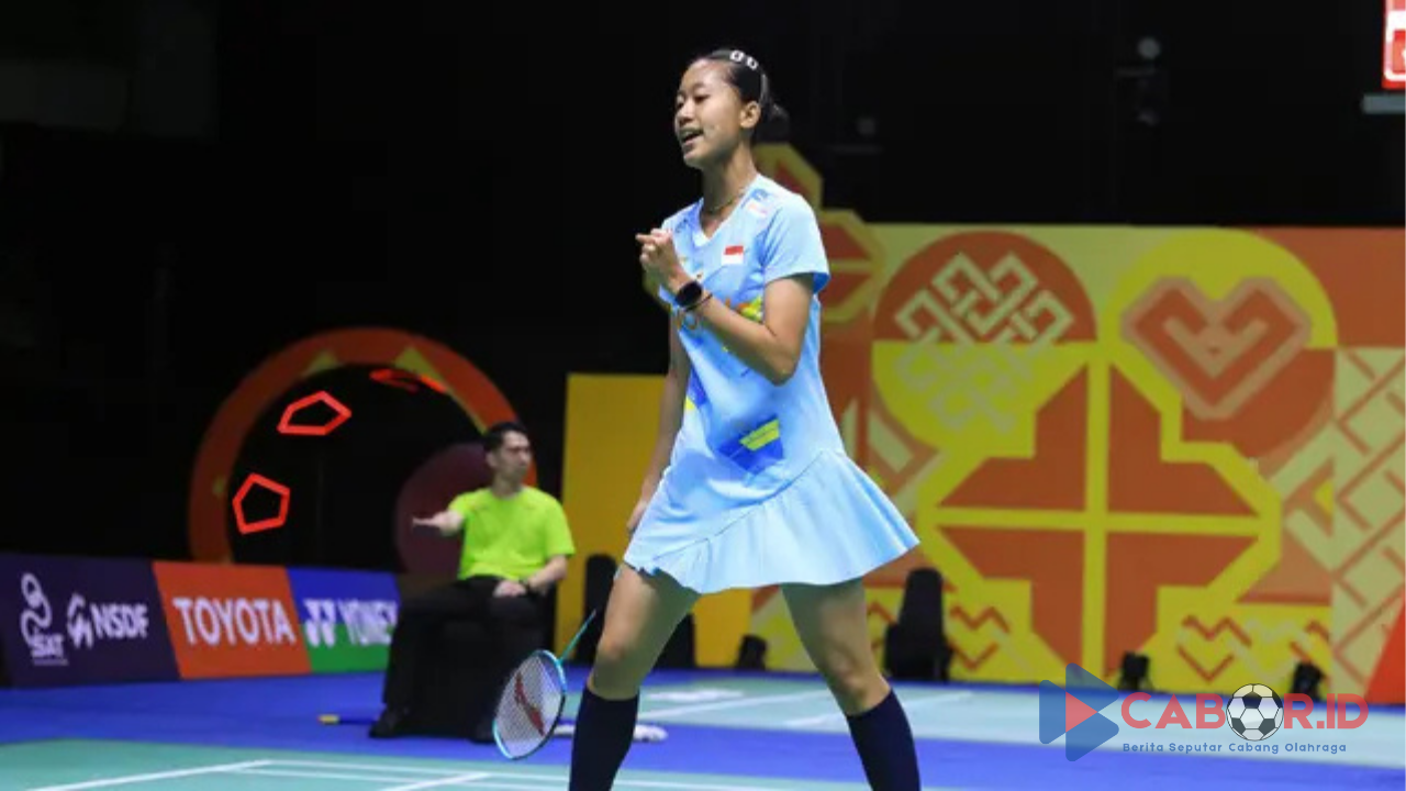 Putri KW Bawa Indonesia Unggul 2-0 atas Hong Kong di Badminton Asia Mixed Team Championships 2025