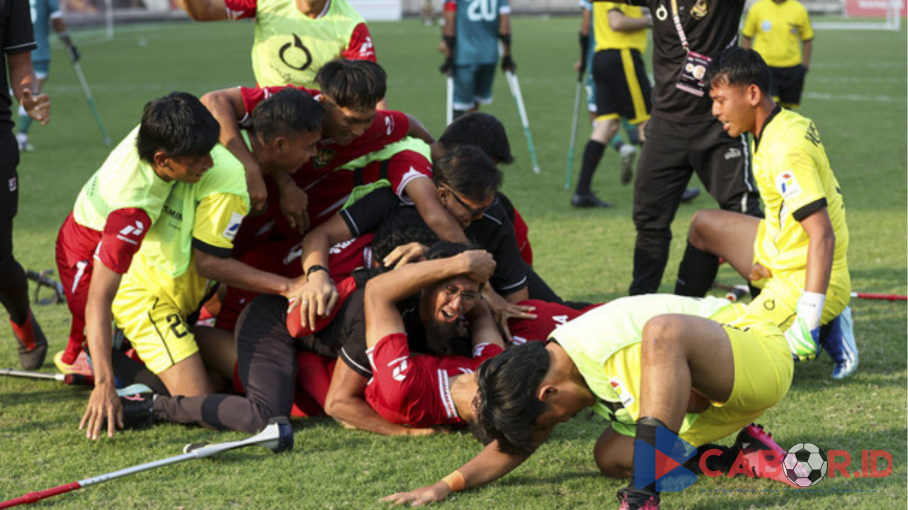 Timnas Amputasi Indonesia Melaju ke Final Kejuaraan Asia Usai Libas Nepal 9-0