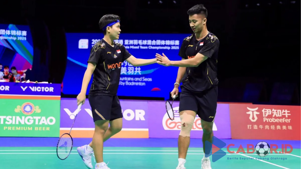 Kartu Kuning Tak Halangi Dejan/Fadia Kalahkan Ganda Malaysia di BAMTC 2025