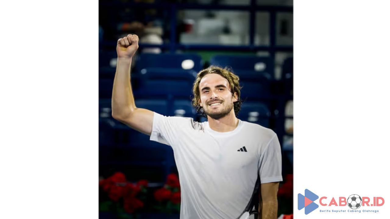 Stefanos Tsitsipas Melanjutkan Catatan Impresif di Dubai