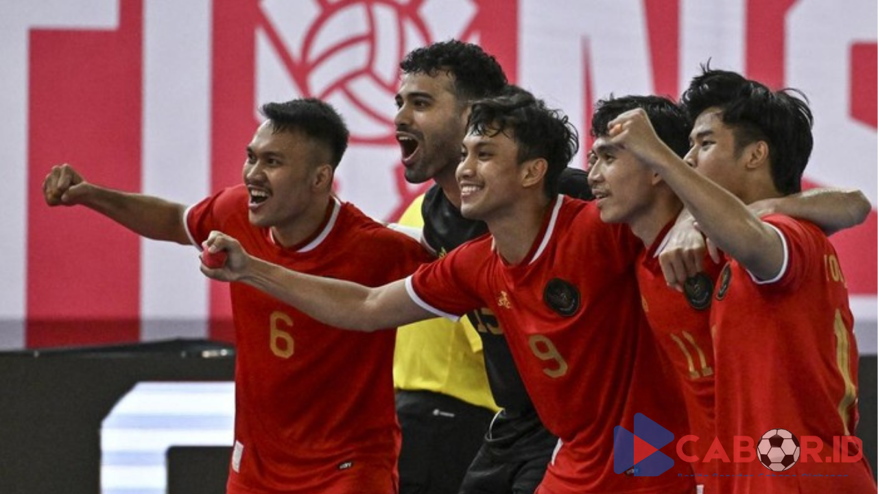 Timnas Futsal Indonesia Runner-up 4NWS Usai Menang Atas Arab Saudi