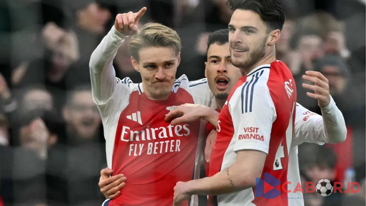 Arsenal Raih Kemenangan Telak 5-1 atas Manchester City