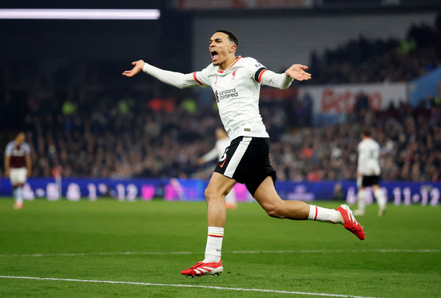 Hasil Liga Inggris: 2 Gol Dianulir, Liverpool Tahan Imbang Aston Villa